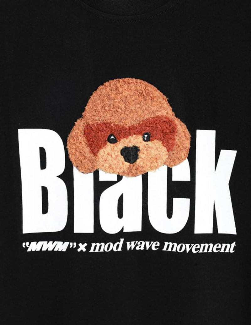 Camiseta MWM Mike Teddy Negra Unisex