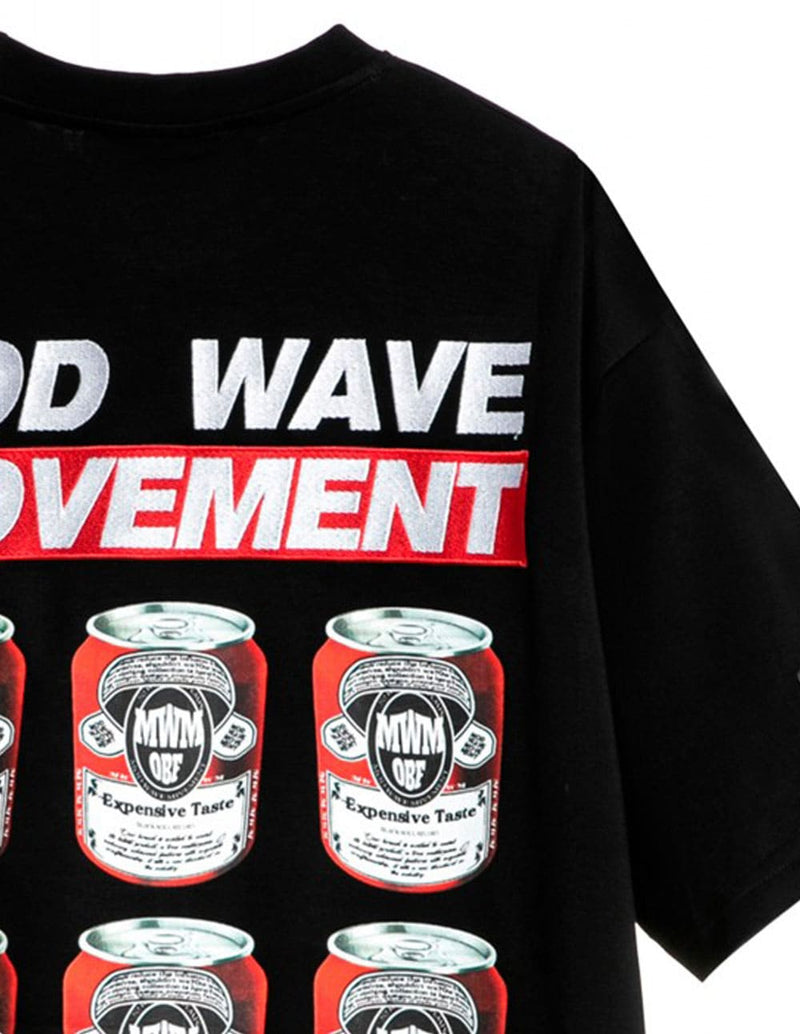 Camiseta MWM Diseño Negra Unisex