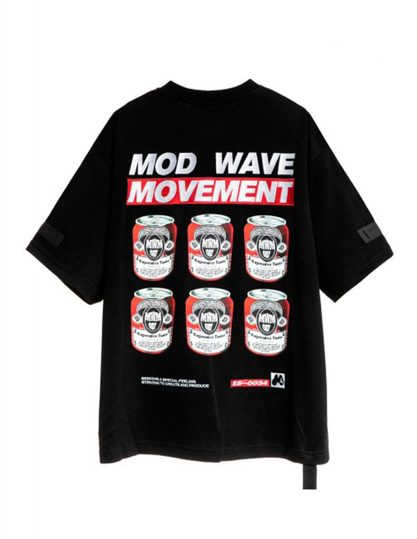 Camiseta MWM Diseño Negra Unisex