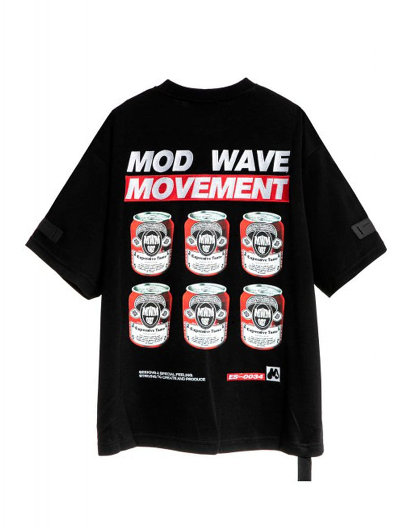 Camiseta MWM Diseño Negra Unisex