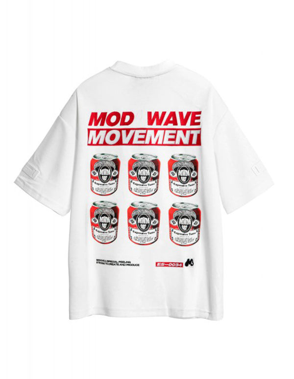 Camiseta MWM Diseño Blanca Unisex