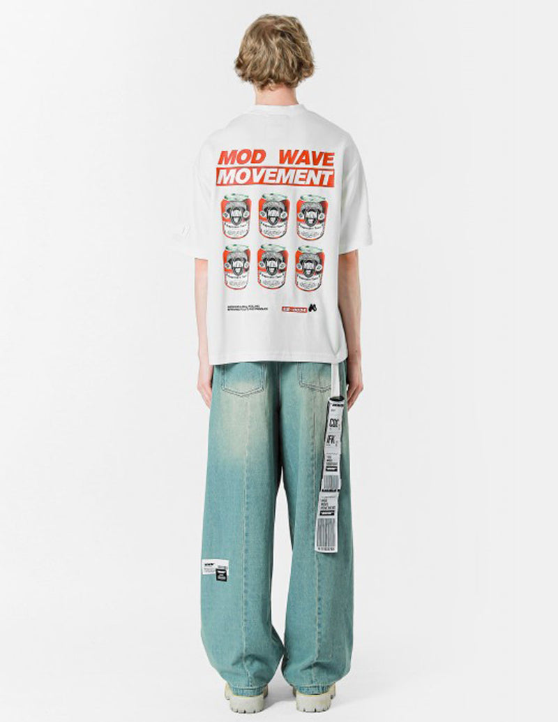 Camiseta MWM Diseño Blanca Unisex