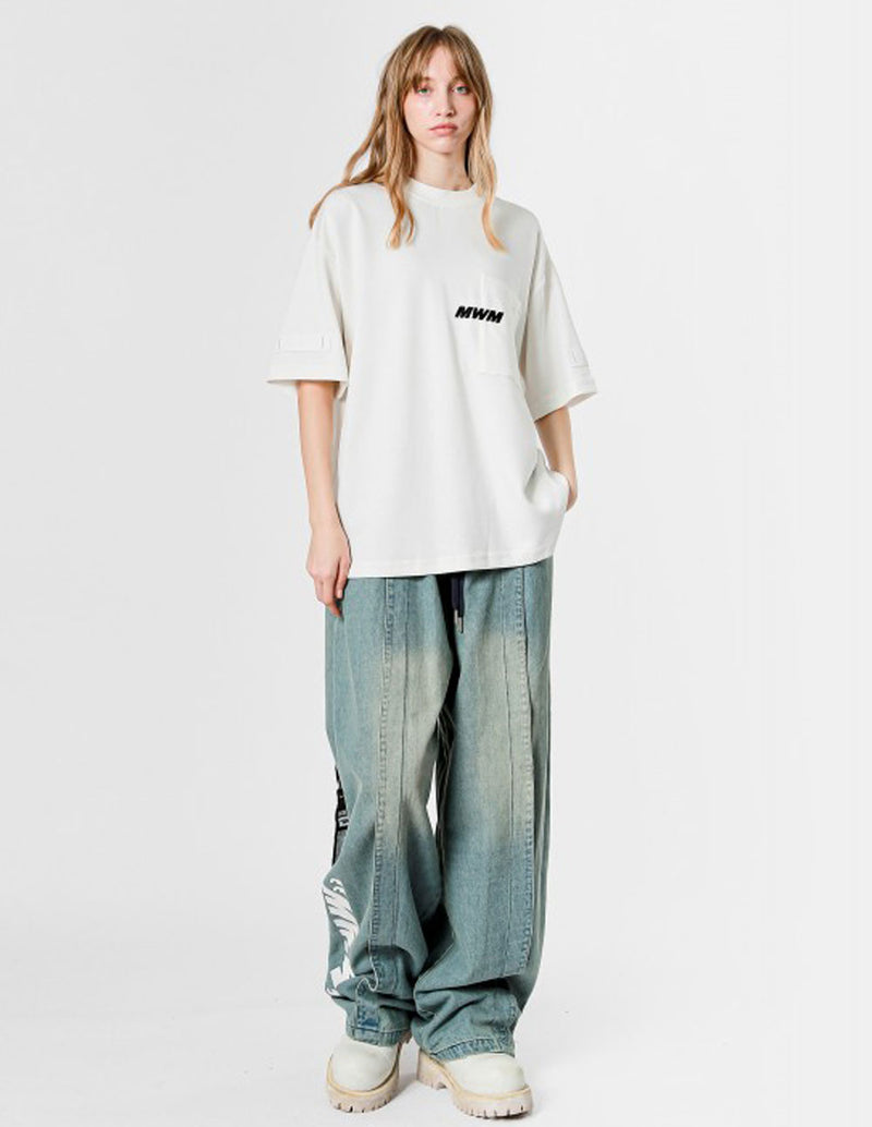 Camiseta MWM Diseño Blanca Unisex