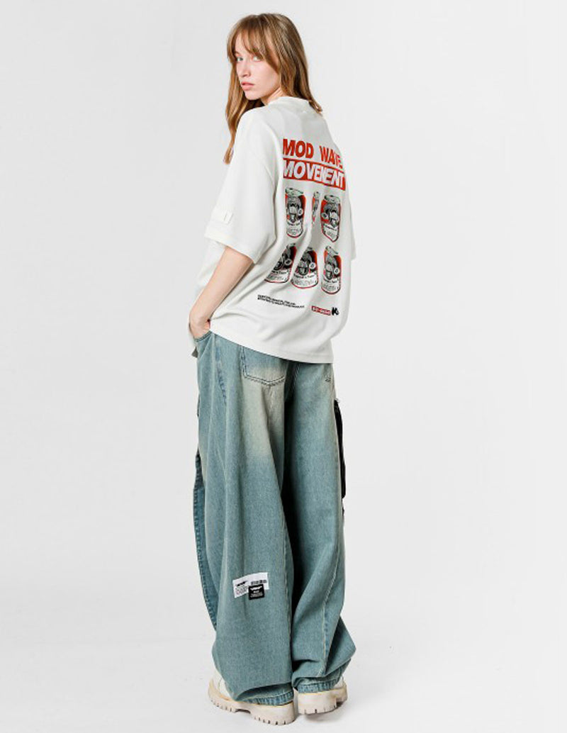 Camiseta MWM Diseño Blanca Unisex