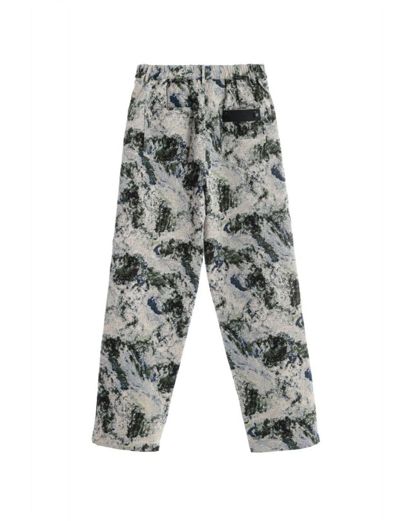 Pantalón MWM Jaquard Verde y Beige Unisex