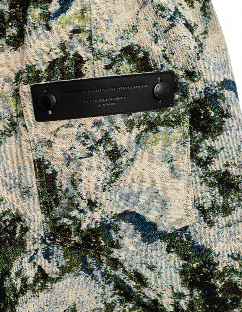 Pantalón MWM Jaquard Verde y Beige Unisex