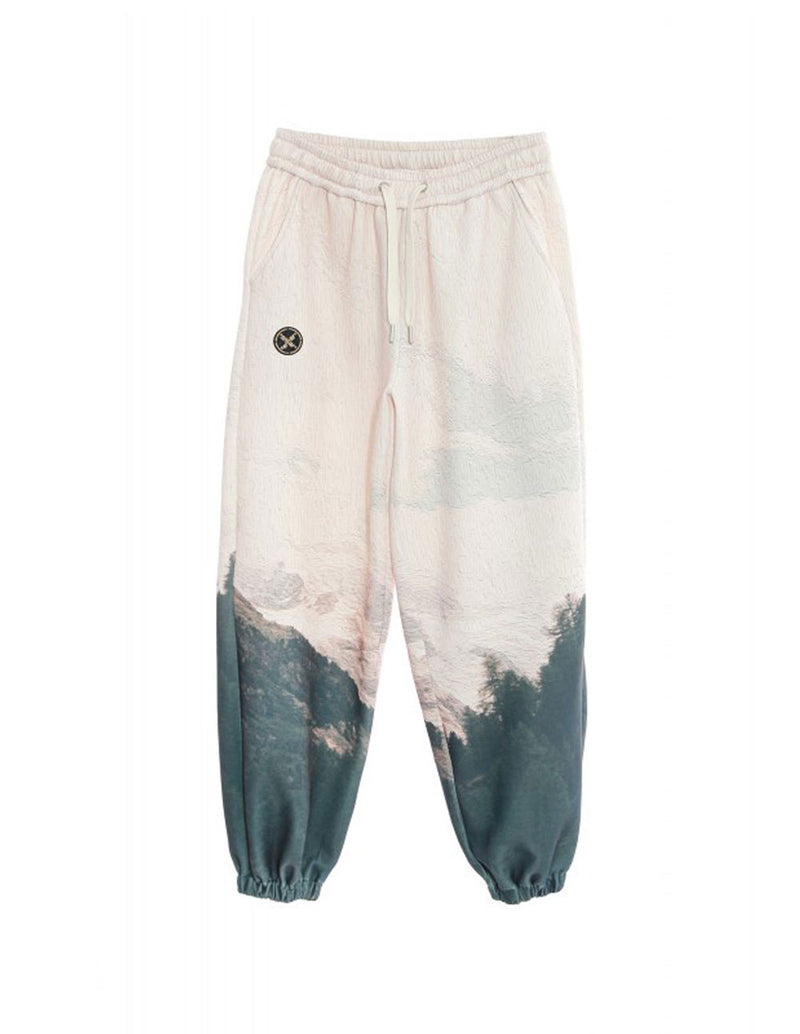 Pantalón MWM con Estampado Beige Unisex