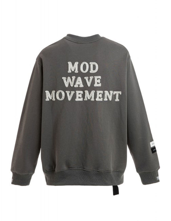 Sudadera MWM con Logo Gris Unisex