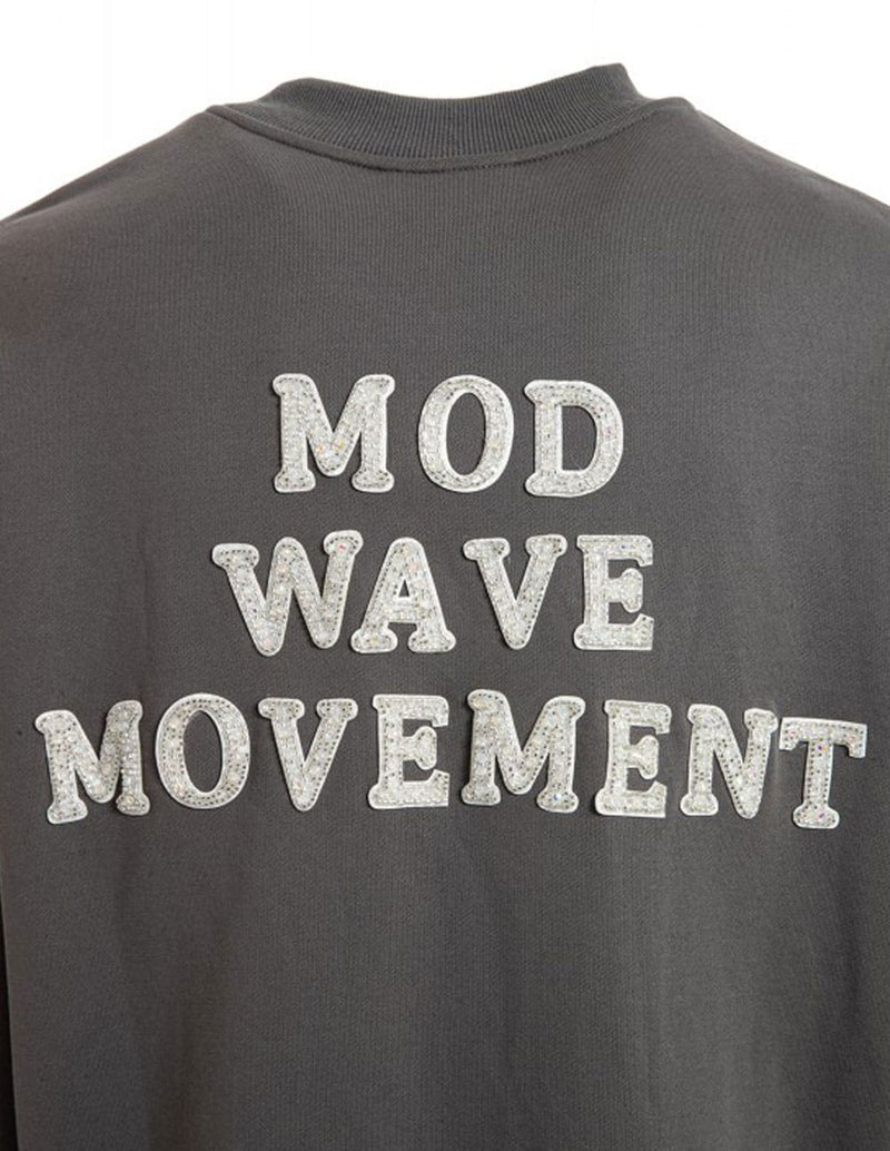 Sudadera MWM con Logo Gris Unisex