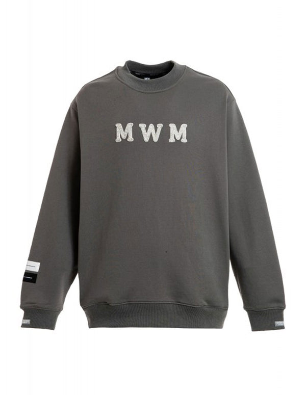 Sudadera MWM con Logo Gris Unisex