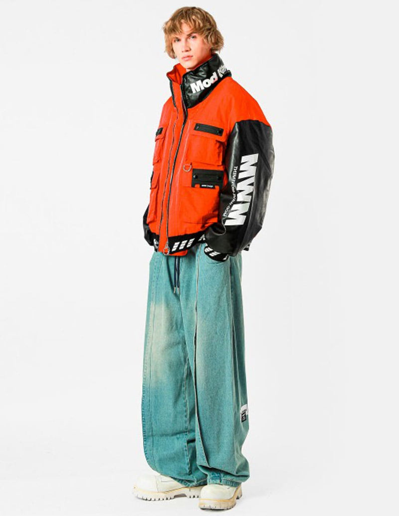 Chaqueta MWM Bomber Roja Unisex