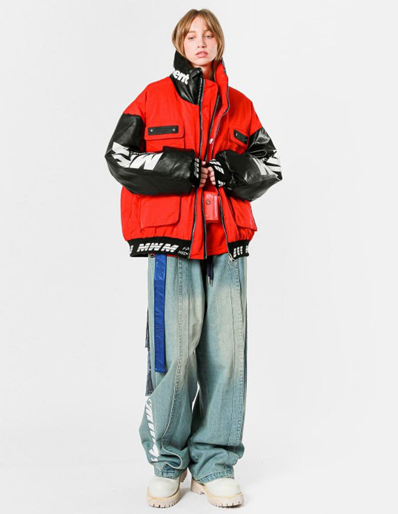 Chaqueta MWM Bomber Roja Unisex