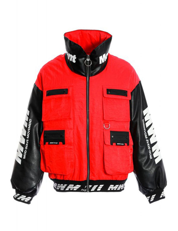 Chaqueta MWM Bomber Roja Unisex