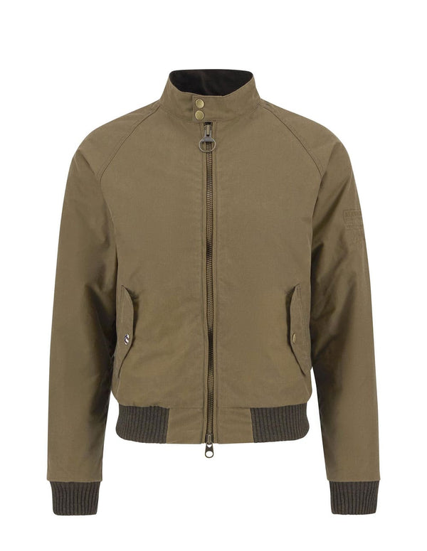 Chaqueta Barbour Merchant Waxed Marrón Hombre