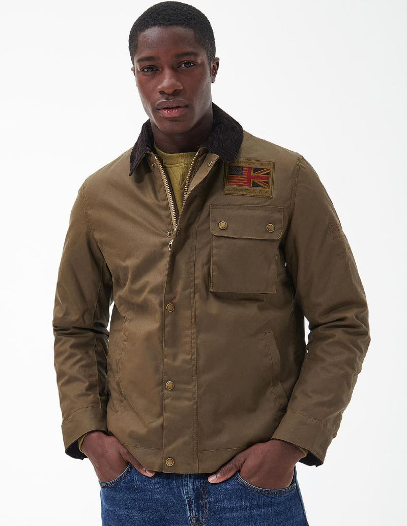 Chaqueta Barbour Workers Marrón Hombre