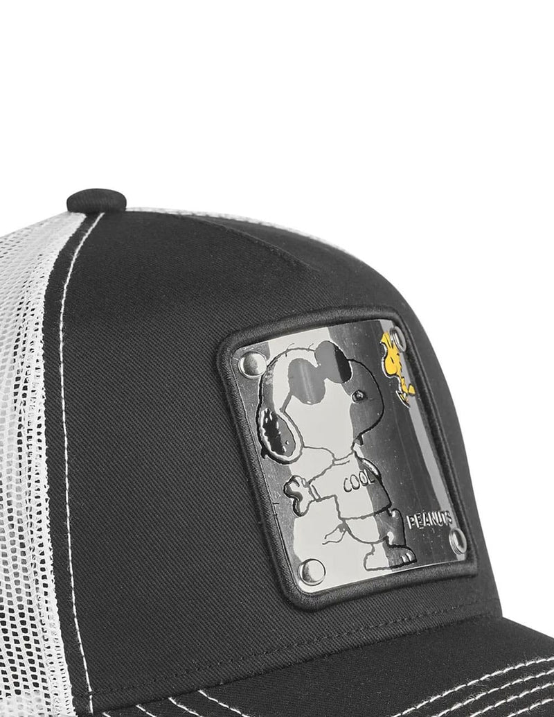 Gorra Capslab Snoopy Snoopy Joe Cool Negra Unisex