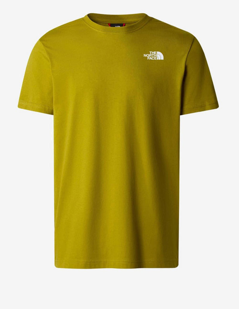 Camiseta The North Face Redbox Verde Hombre