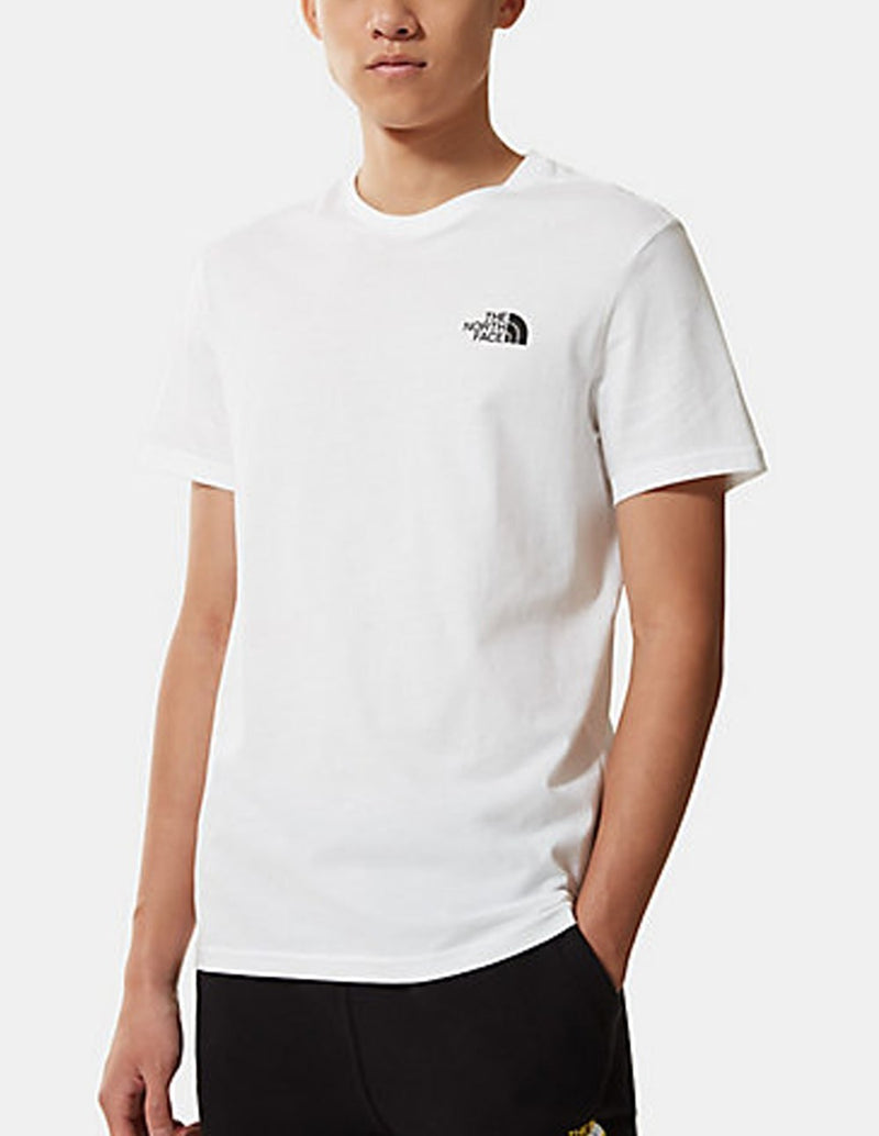 The North Face Simple Dome Logo T-Shirt White Men