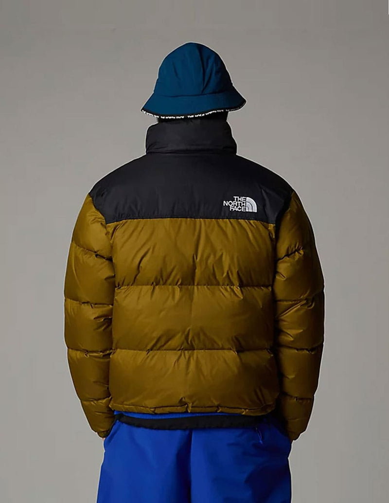 Chaqueta The North Face 1996 Retro Nuptse Verde y Negra Hombre