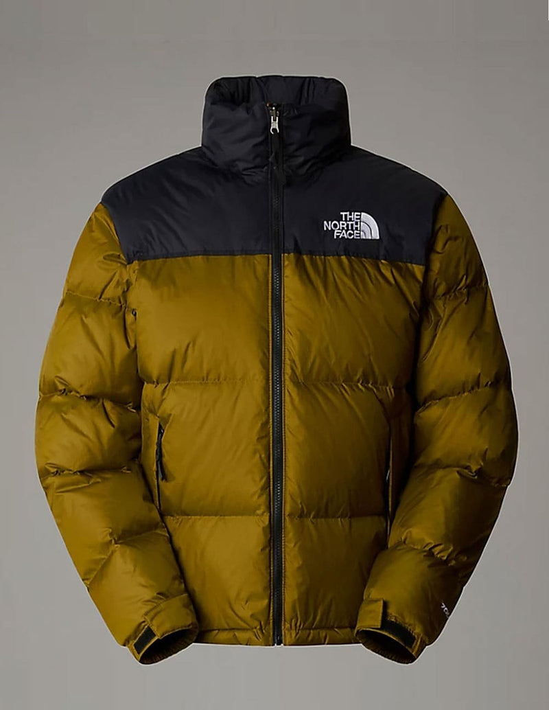 Chaqueta The North Face 1996 Retro Nuptse Verde y Negra Hombre