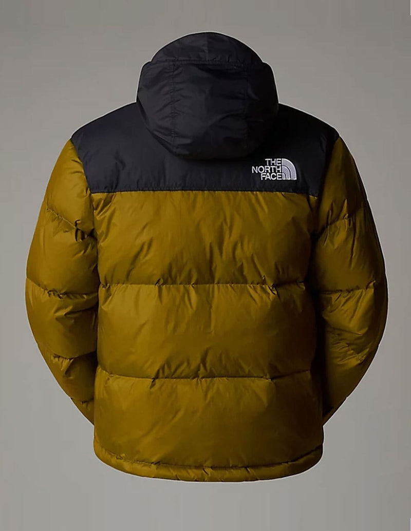 Chaqueta The North Face 1996 Retro Nuptse Verde y Negra Hombre