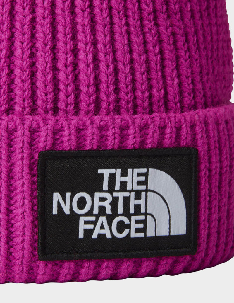 Gorro The North Face con Logo Morado Unisex