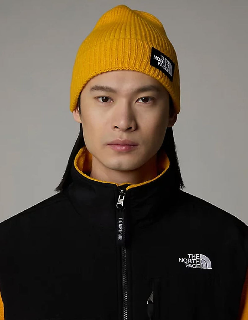 Gorro The North Face con Logo Amarillo Unisex