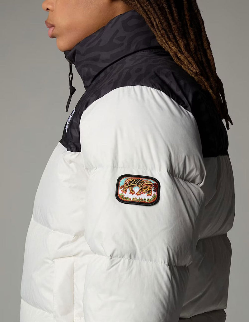 Plumas The North Face 1996 Retro Nuptse Blanca y Negra Mujer