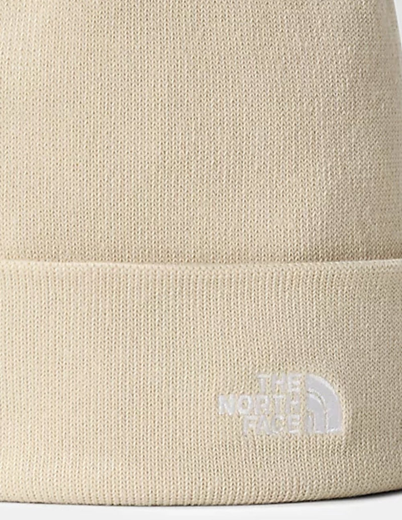 The North Face Norm Beanie with Logo Beige Unisex