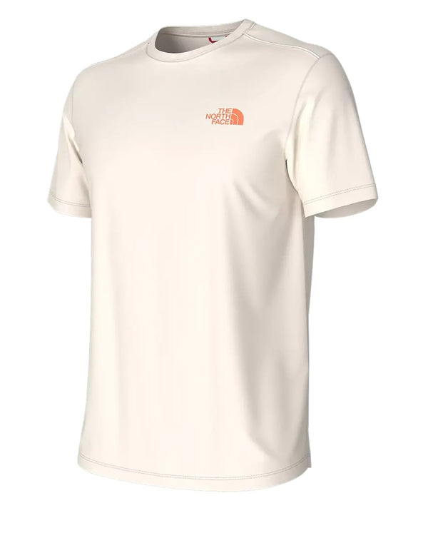 Camiseta The North Face con Logo Estampado Blanca Hombre