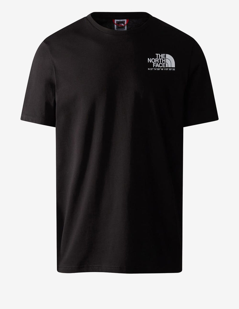 Camiseta The North Face Coordinates Negra Hombre