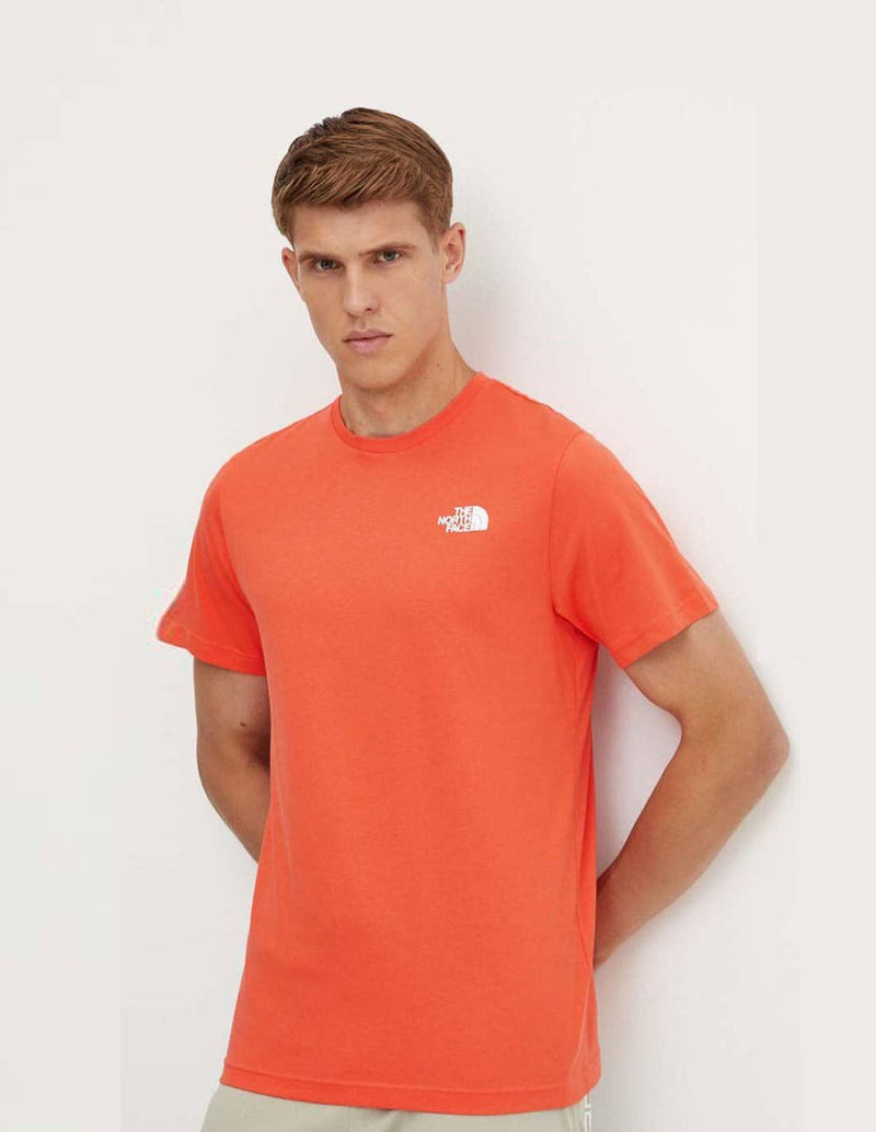 Camiseta The North Face Redbox Naranja Hombre