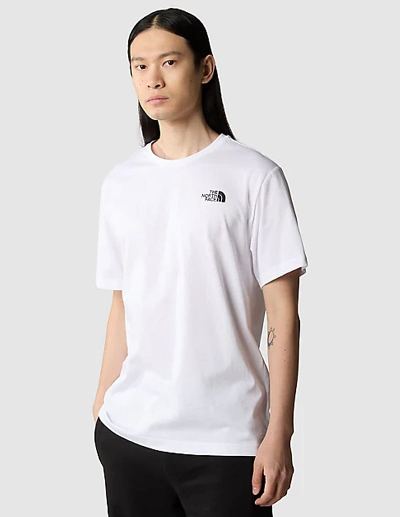 Camiseta The North Face Redbox Blanca Hombre