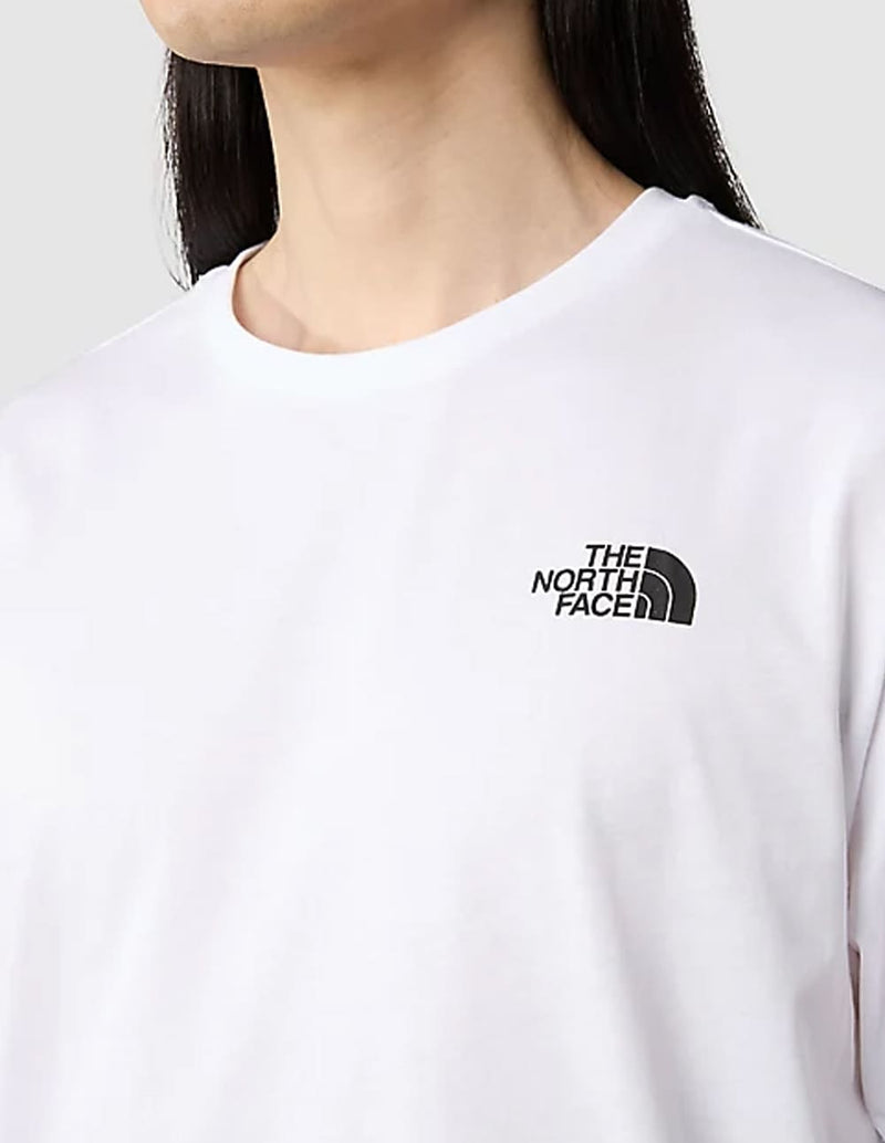 Camiseta The North Face Redbox Blanca Hombre