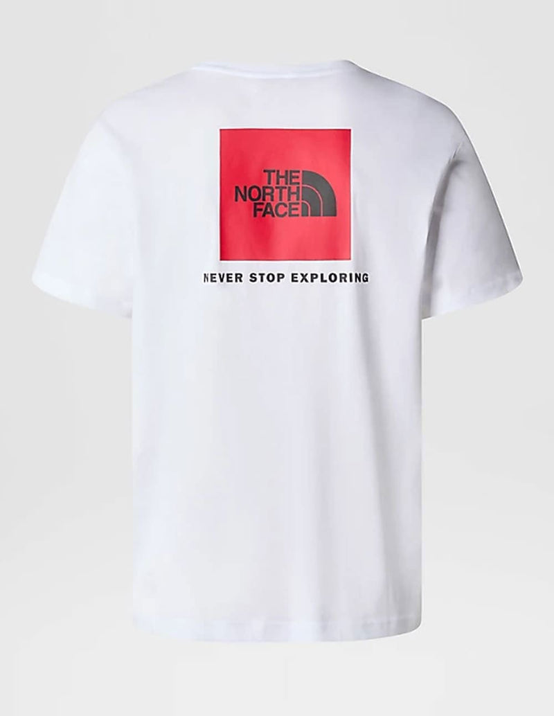 Camiseta The North Face Redbox Blanca Hombre