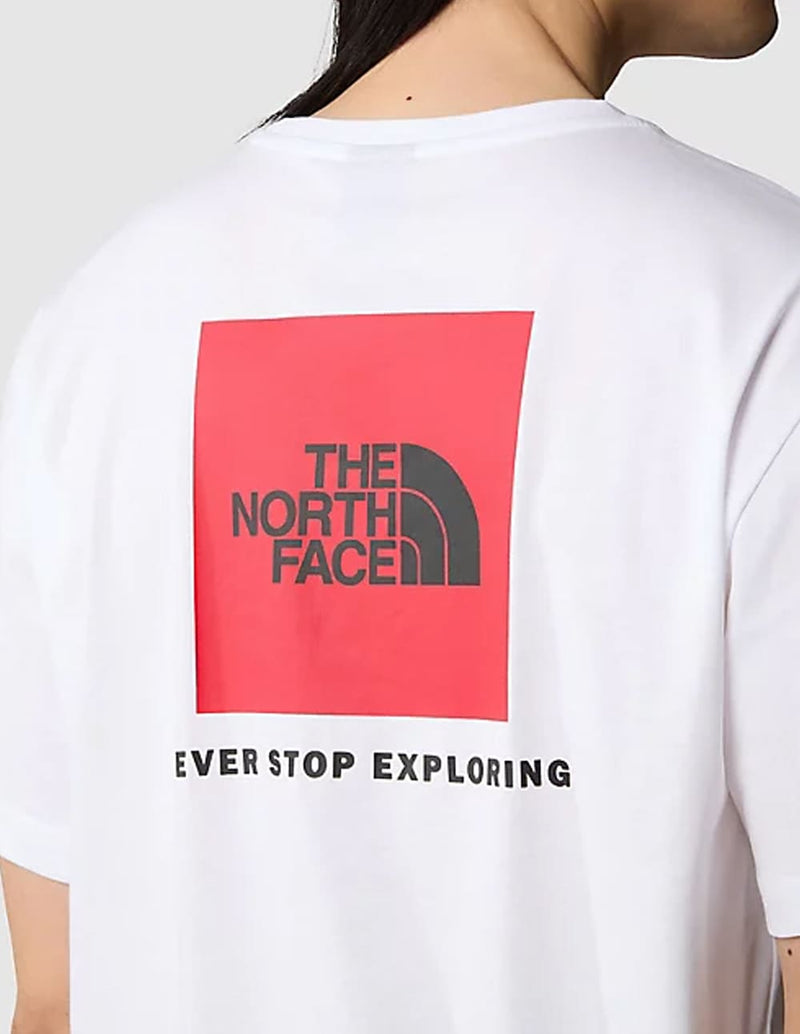 Camiseta The North Face Redbox Blanca Hombre