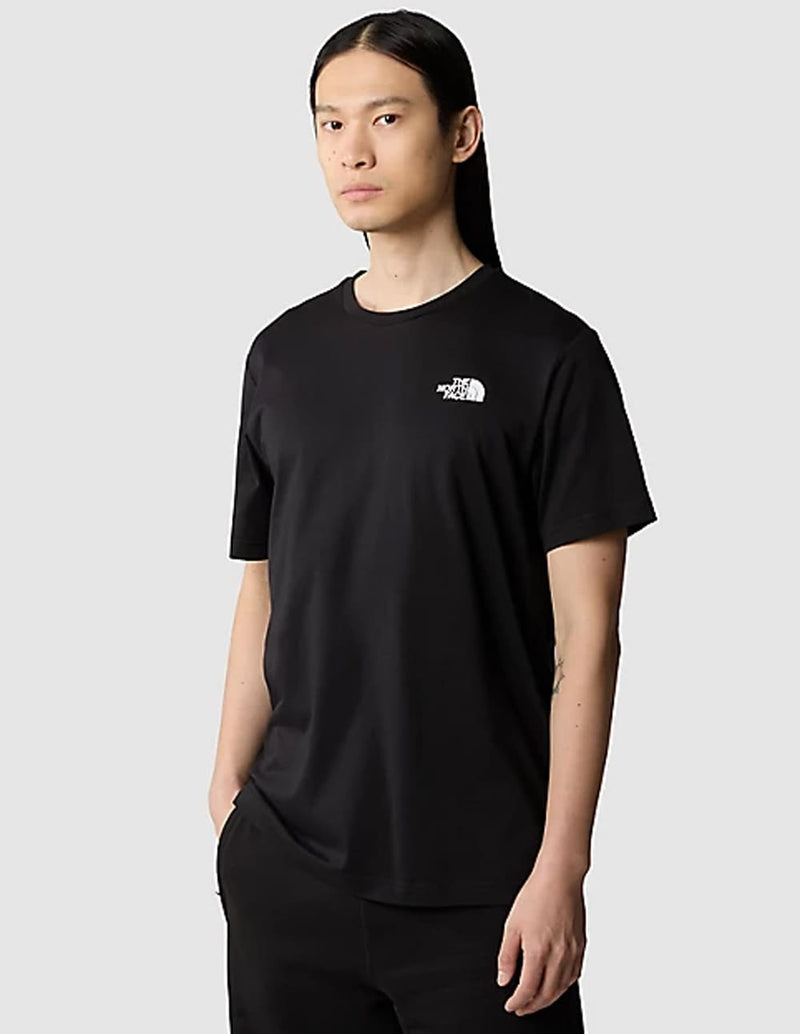 Camiseta The North Face Redbox Negra Hombre