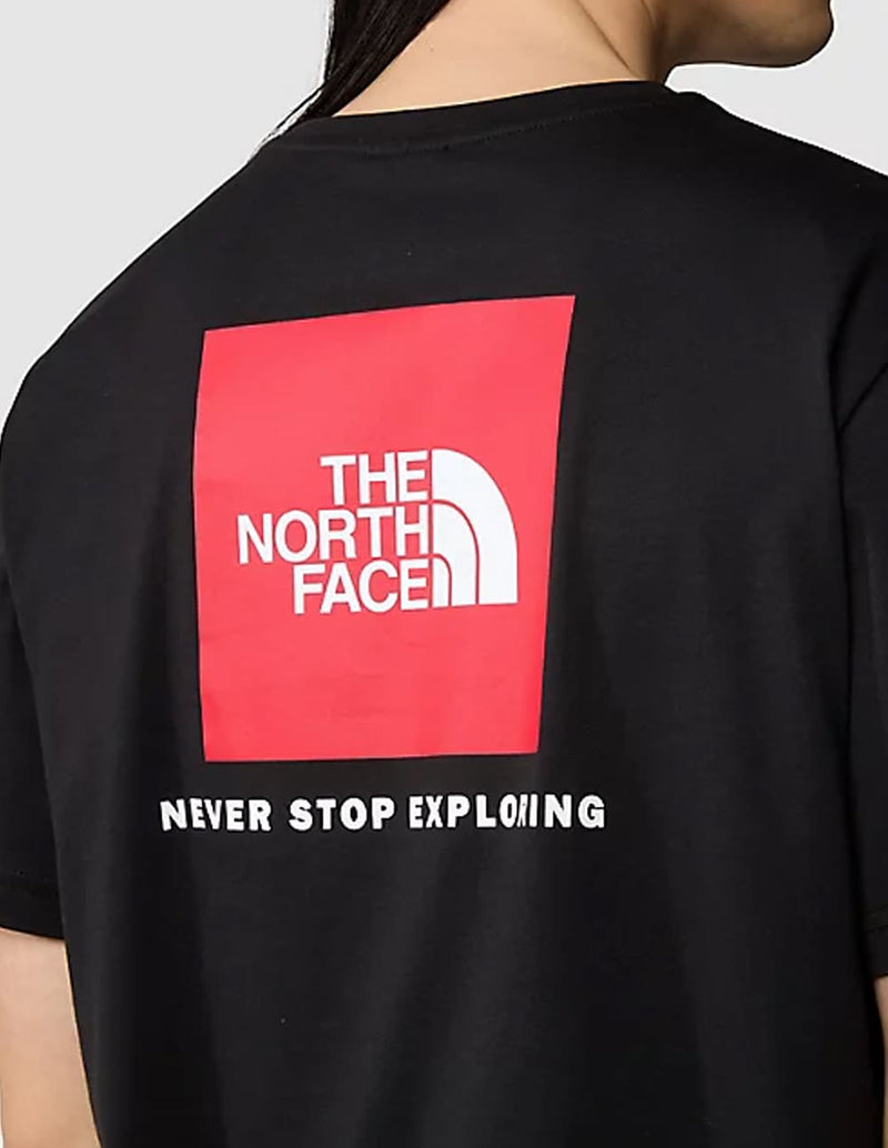 Camiseta The North Face Redbox Negra Hombre