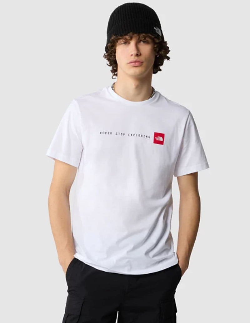 Camiseta The North Face Never Stop Exploring Blanca Hombre