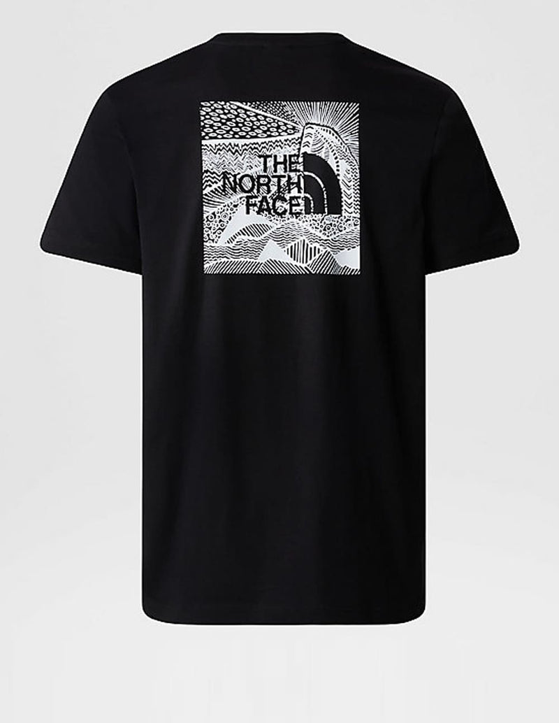 Camiseta The North Face Redbox Celebration Negra Hombre