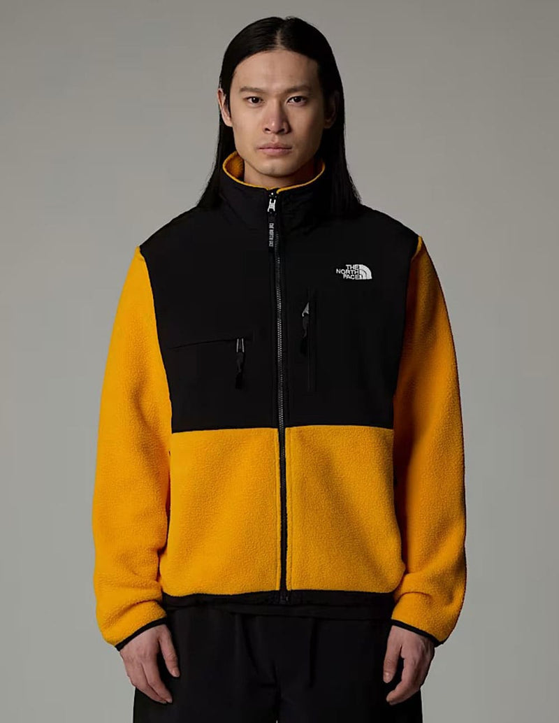 Chaqueta The North Face Denali Retro Amarilla y Negra Hombre