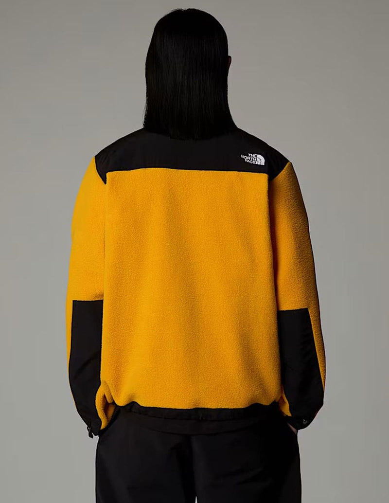 Chaqueta The North Face Denali Retro Amarilla y Negra Hombre