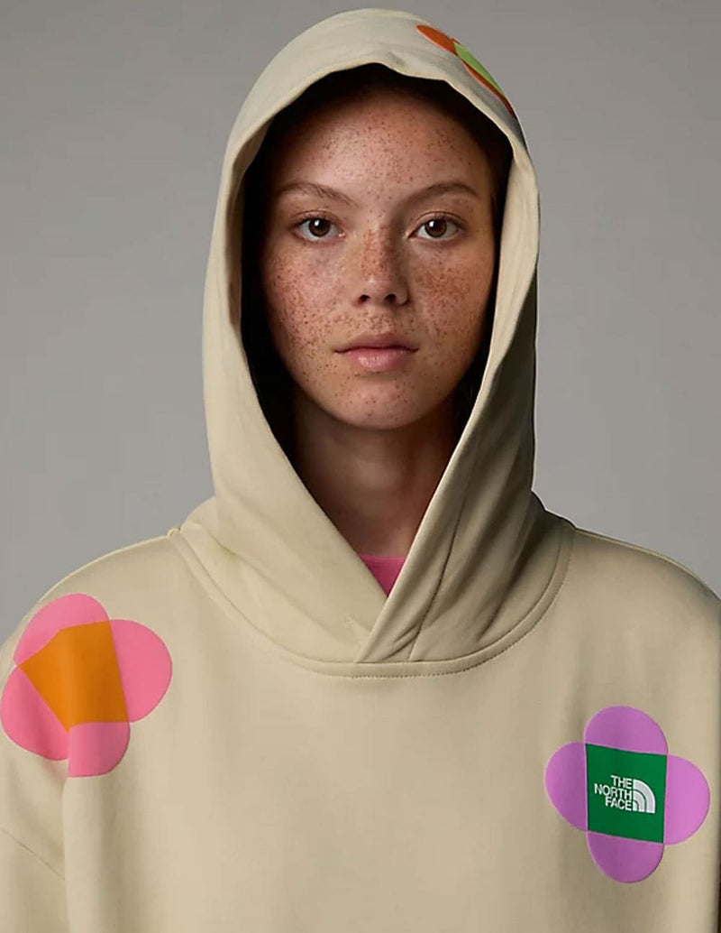 Sudadera con Capucha The North Face x Yinka Ilori Let's Blossom Together Beige Unisex