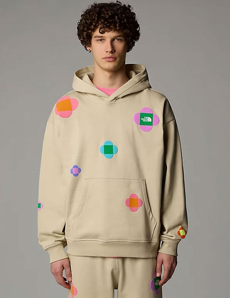 Sudadera con Capucha The North Face x Yinka Ilori Let's Blossom Together Beige Unisex