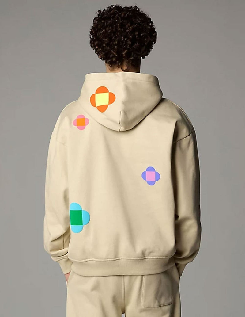 Sudadera con Capucha The North Face x Yinka Ilori Let's Blossom Together Beige Unisex