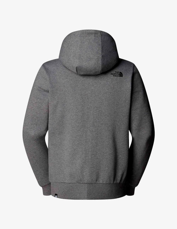 Sudadera con Capucha The North Face Simple Dome Full Zip Gris Hombre