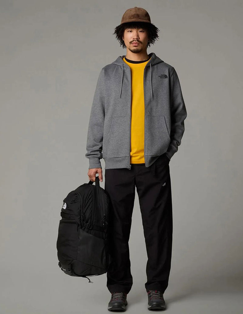 Sudadera con Capucha The North Face Simple Dome Full Zip Gris Hombre