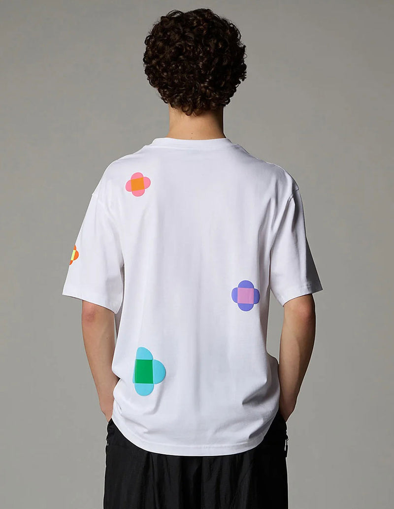 Camiseta The North Face x Yinka Ilori Let´s Blossom Together Blanca Unisex