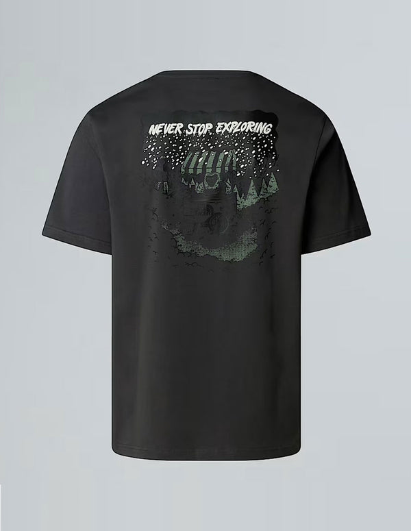 Camiseta The North Face Powder Days Gris Unisex