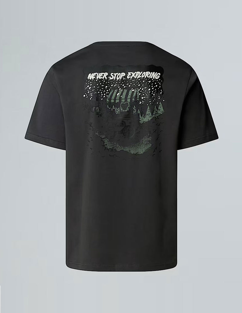 Camiseta The North Face Powder Days Gris Unisex